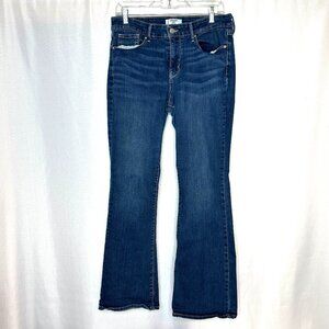 Denizen Levi’s Women’s Jeans Mid-Rise Bootcut, Size 12 Western Preppy Boho Whisk